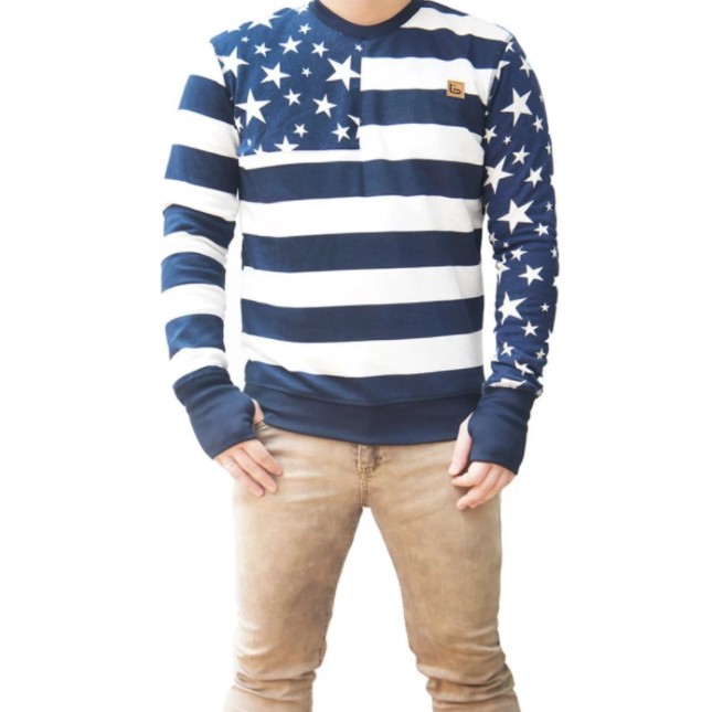 QuincyLabel Jacket Muji 82 - Biru