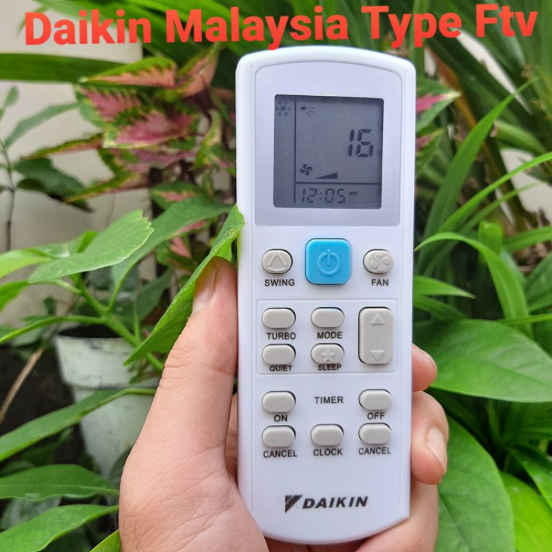 Remote Remot Ac Daikin Malaysia Type FTV Grade Original