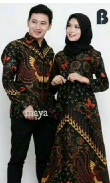 Keluarga Batik Couple Sarimbit Seragaman Kondangan Ibu Bapak Daan Anak M,l,xl