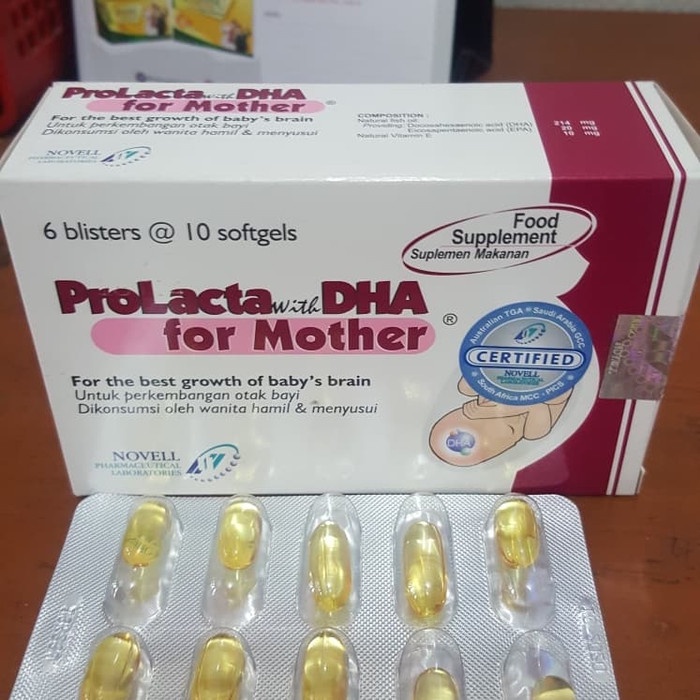 Termurah!!! PROLACTA For Mother//Untuk Ibu Hamil//Eceran Per 10 Capsul