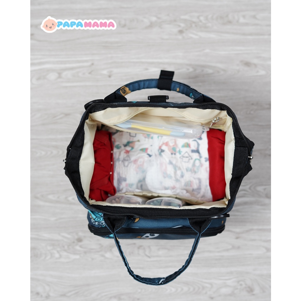 Papamama Pattern Mini Pattern Bag - Unicorn : 1063