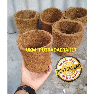 pot serabut kelapa anggrek / pot kelapa / pot serabut kelapa