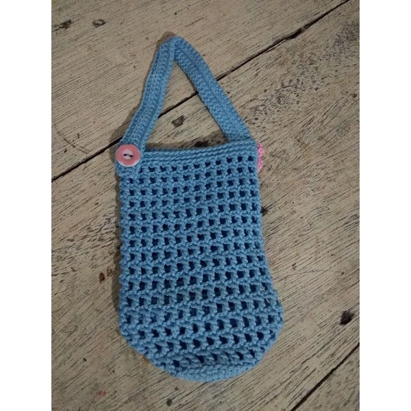 Tas Botol Minuman Rajut