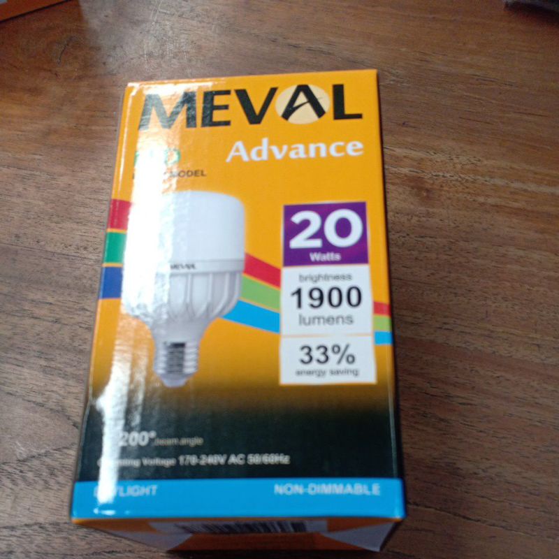 LED MEVAL KAPSUL 20W/LED KAPSUL MEVAL 20W/LAMPU LED MEVAL KAPSUL 20W