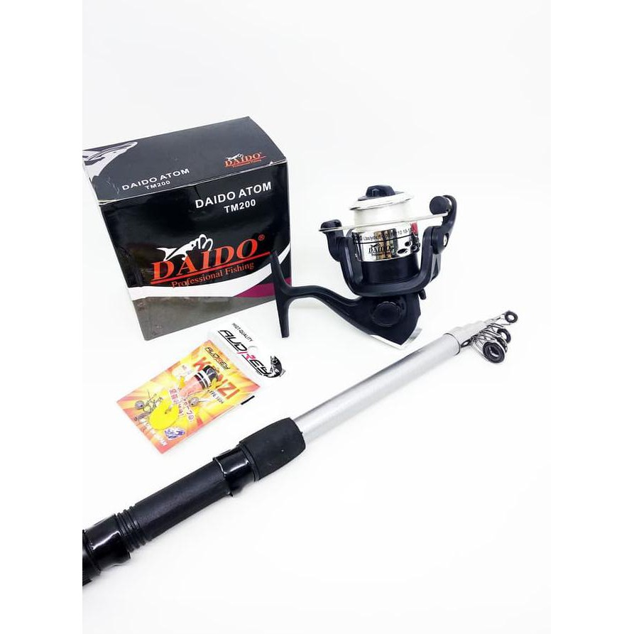 Terbaru 1 Set Alat Pancing Daido Termurah Untuk Kelas Pemula Terlaris