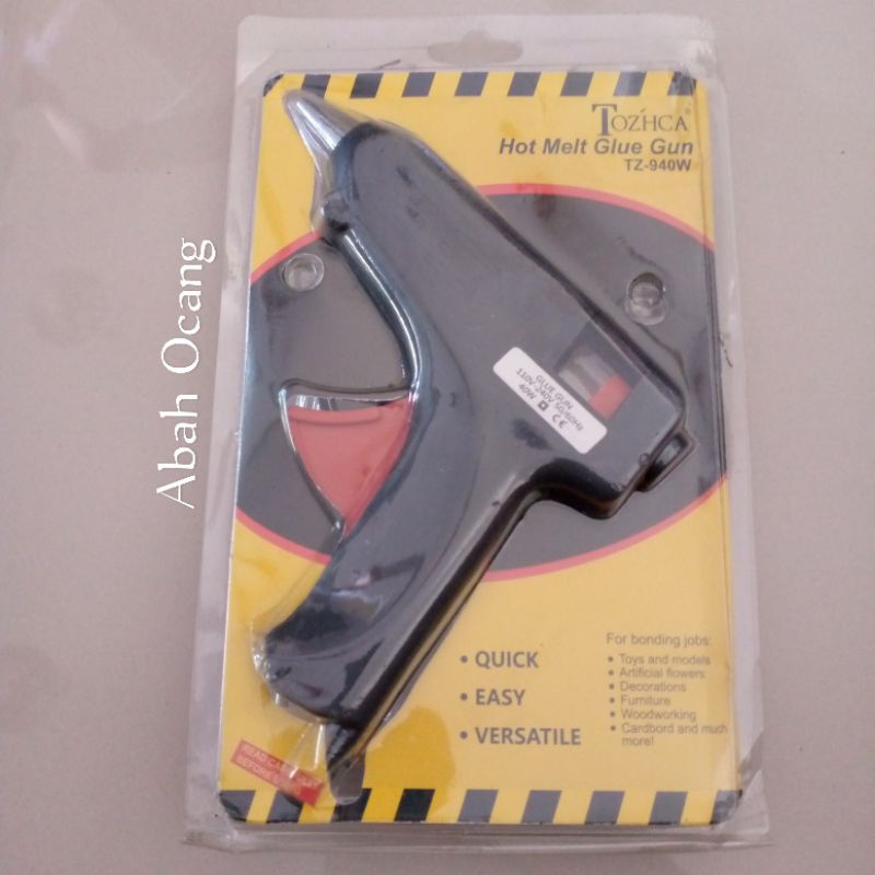 

Lem pistol / tembakan lem bakar besar / Glue Gun TZ 940W / 40 Watt.