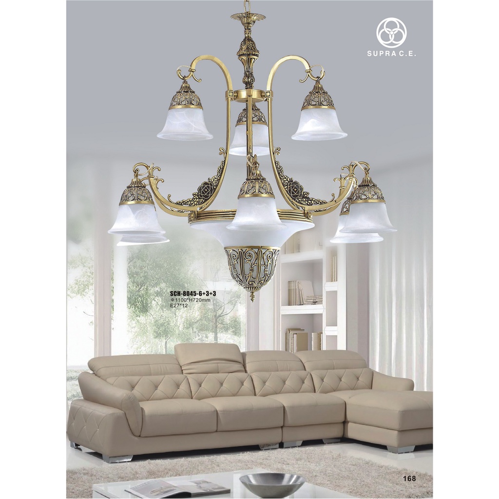 Lampu Gantung Model Kuncup Klasik Antique Hias Ruang Tamu 8045