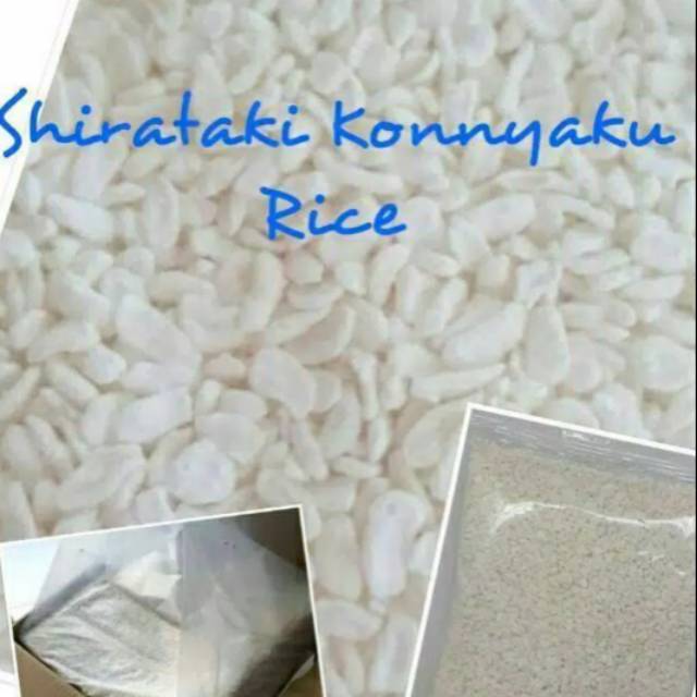 

Beras shirataki 1kg konnyaku rice 1000gram