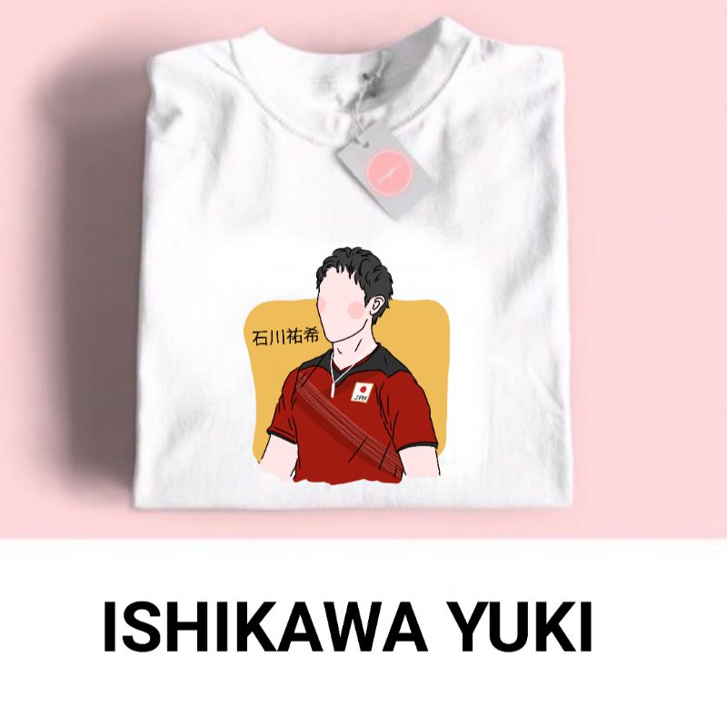 KAOS ISHIKAWA YUKI FANART T-SHIRT