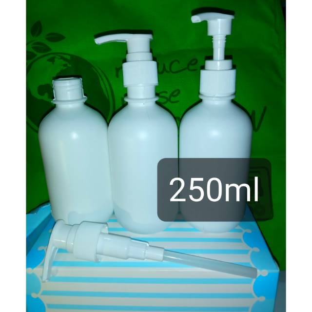Botol Pump 250ml 250cc  Refill Desinfektant Hand Sanitizer Alkohol dan sabun cair