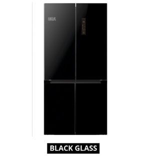 GEA G4D-586 BLACK GLASS KULKAS INVERTER SIDE BY SIDE 586 L - G4D586 (Depok dan sekitarnya)