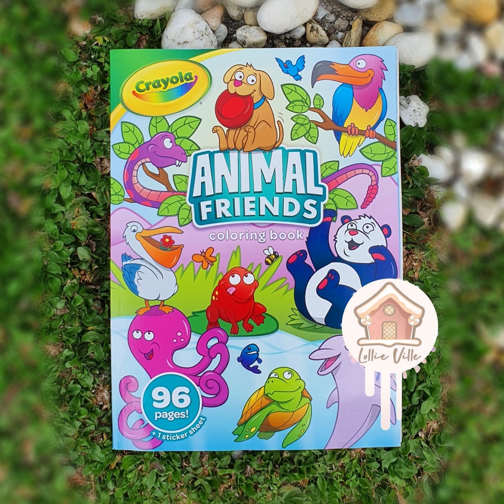 

Crayola Animal Friends Coloring Book