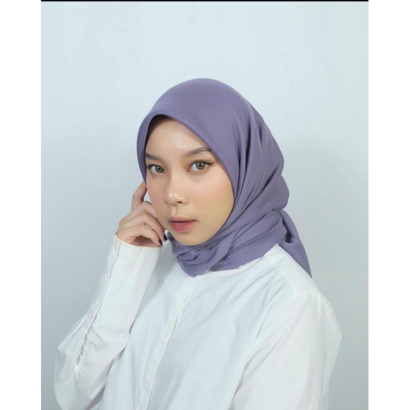 Hijab ida royani polos new purple