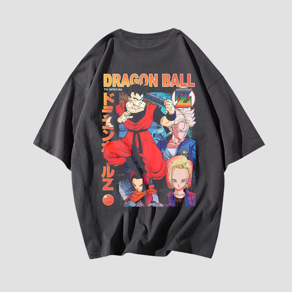 Dragon Ball Homage Style Oversize Tee