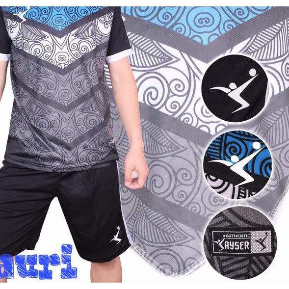 ▼ MAURI  kaos stelan setelan jersey futsal sepak bola kayser ◙
