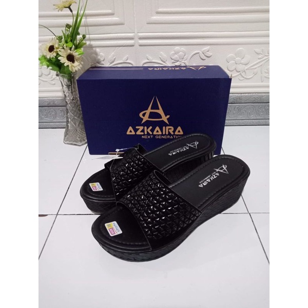 WEDGES CALBI HAK 5CM TERLARIS / SANDAL WEDGES WANITA