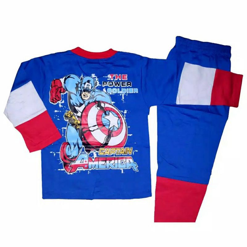 kostum kapten amerika azada