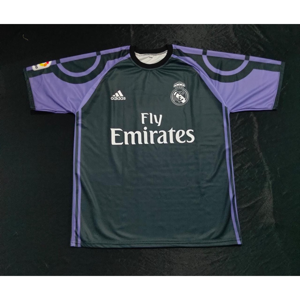 JERSEY REAL MADRID 2016 3RD FULL PRINTING
