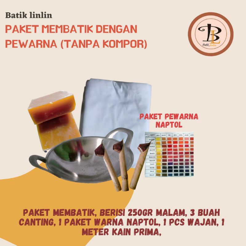Jual Paket Alat Batik/Belajar Membatik
