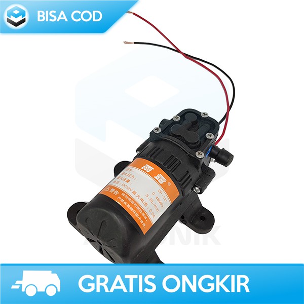 POMPA AIR SEMPROT MOTOR ELEKTRIK TAFFWARE DP-521 ORIGINAL 12V MURAH