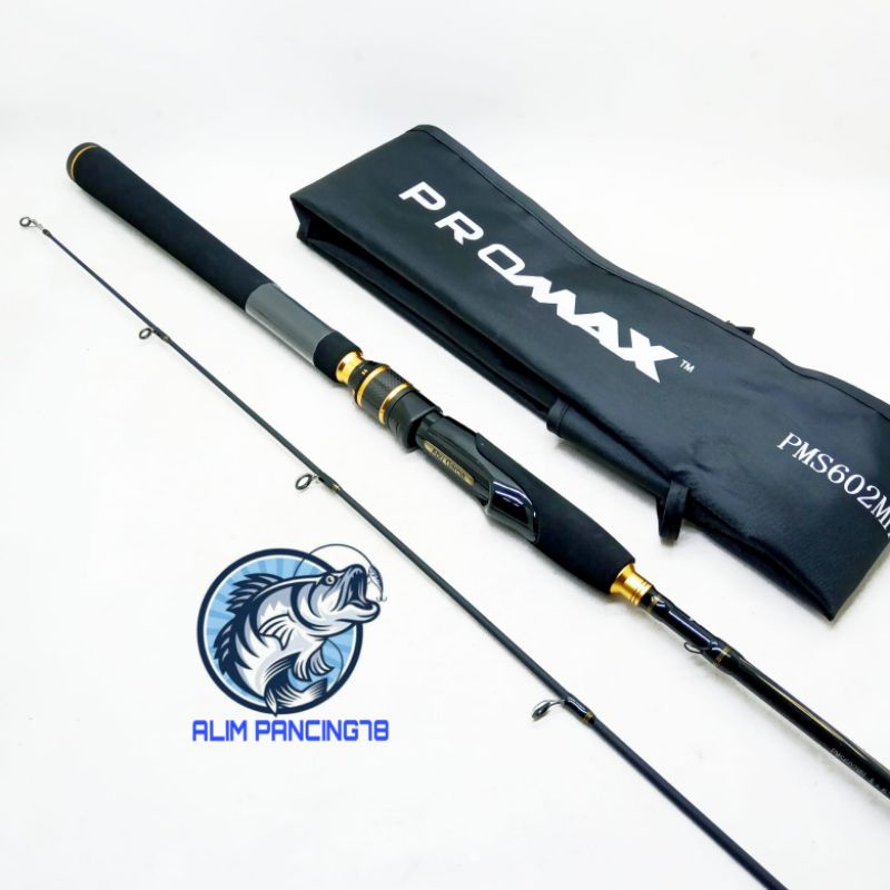 JORAN ABU GARCIA PRO MAX TERBARU SPINNING 602/180cm fuji