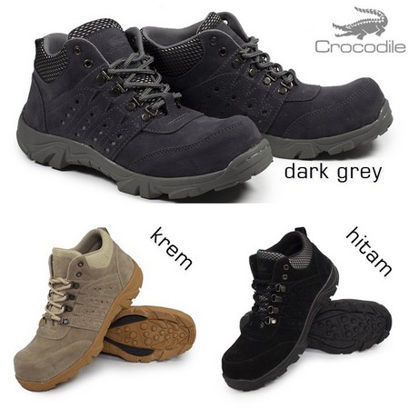 Sepatu Hiking Pria Olahraga Gunung Outdoor Crocodile Larman Boots Trekking Waterproof