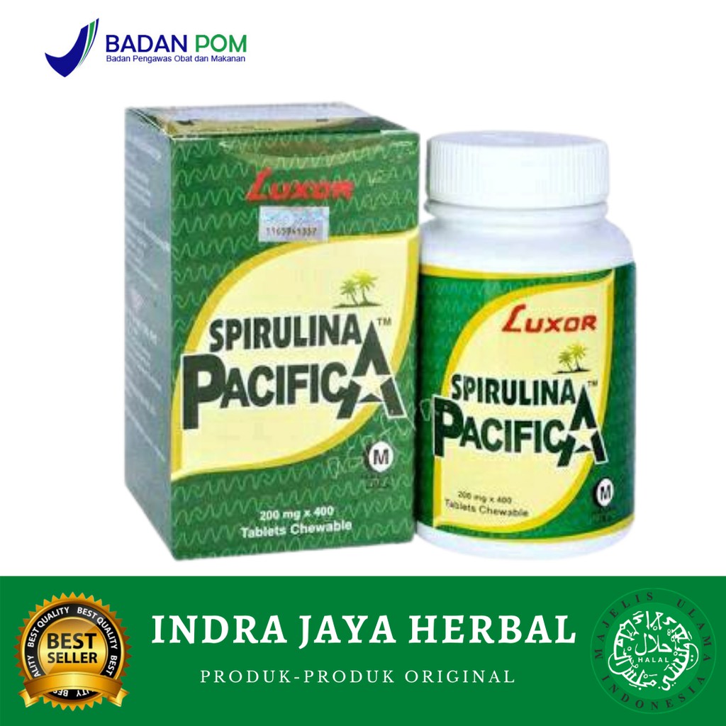 Luxor Spirulina Pacifica Suplemen Kesehatan