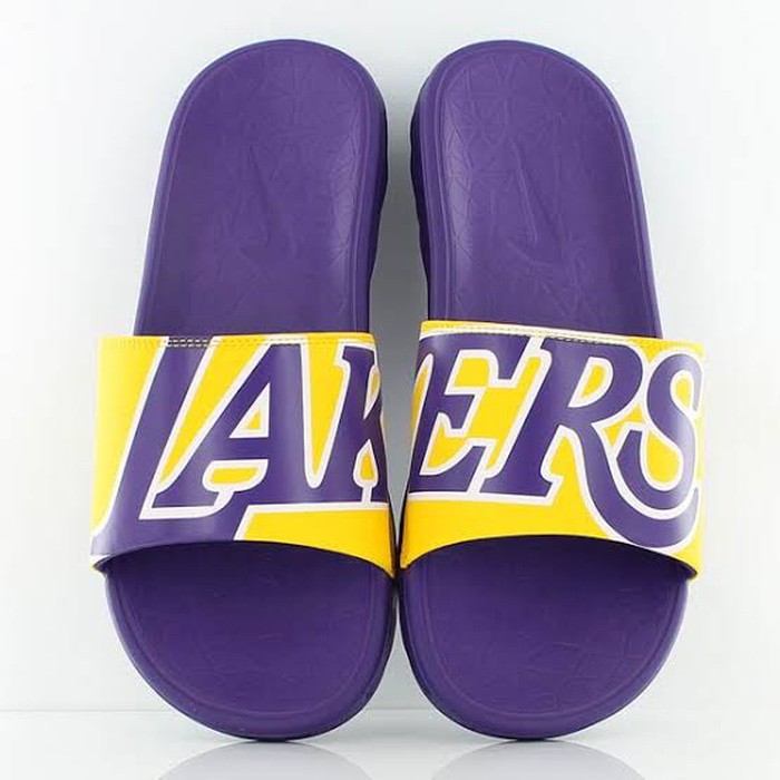 nike benassi lakers