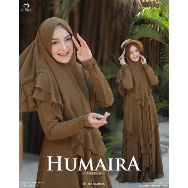 HUMAIRA DRESS DINDA + DINDA DRESS CERUTTY