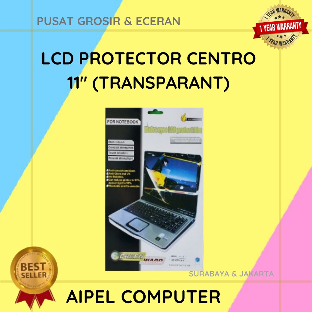 LP11 | LCD PROTECTOR CENTRO 11″ FOR 11.6 (TRANSPARANT)