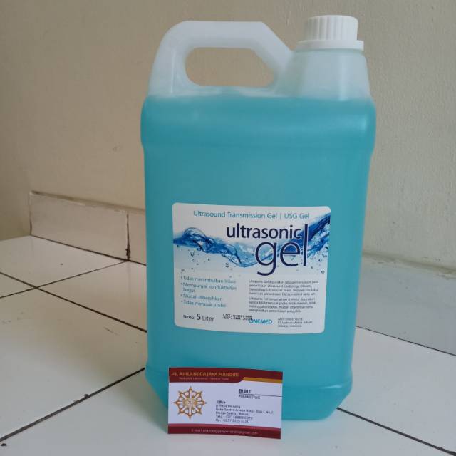 Ultrasonic Gel One med 5 Liter  Gel Usg onemed