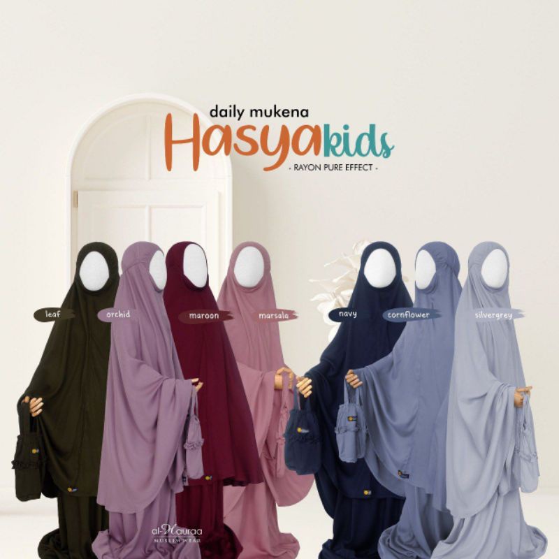 Mukena Hasya Kids by Al-Hauraa