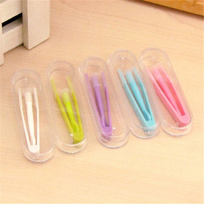 PJS2 - Tweezer Softlens Set Alat Penjepit dan Pasang Softlens