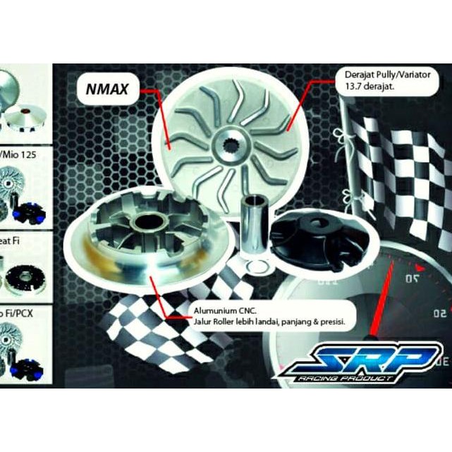 ❧┌ variator/pulley dpn Nmax SRP-USR ┌