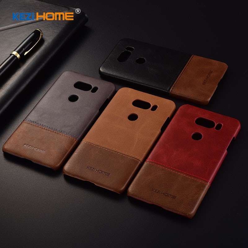 For LG V50 Case Luxury Original Hard Back Cover For LG G6 G8 V20 V30 V40 Genuine Leather Wallet