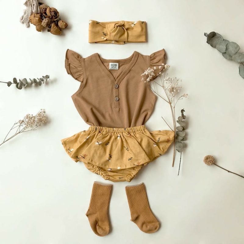 BOHOPANNA - RUFFLE TOP BOHOPANNA - BAJU ANAK - ATASAN ANAK-4