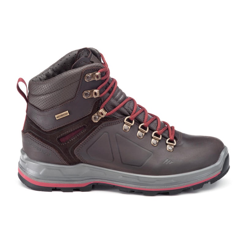 QUECHUA Trek500 Sepatu Boot Gunung Wanita Hiking Trekking Waterproof