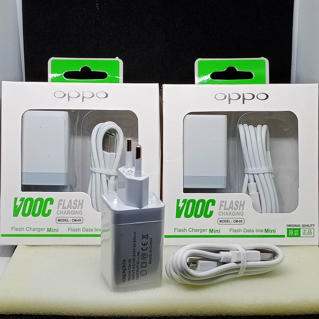 Travel Charger Merek CM-05 VOOC Flash Charging MICRO USB