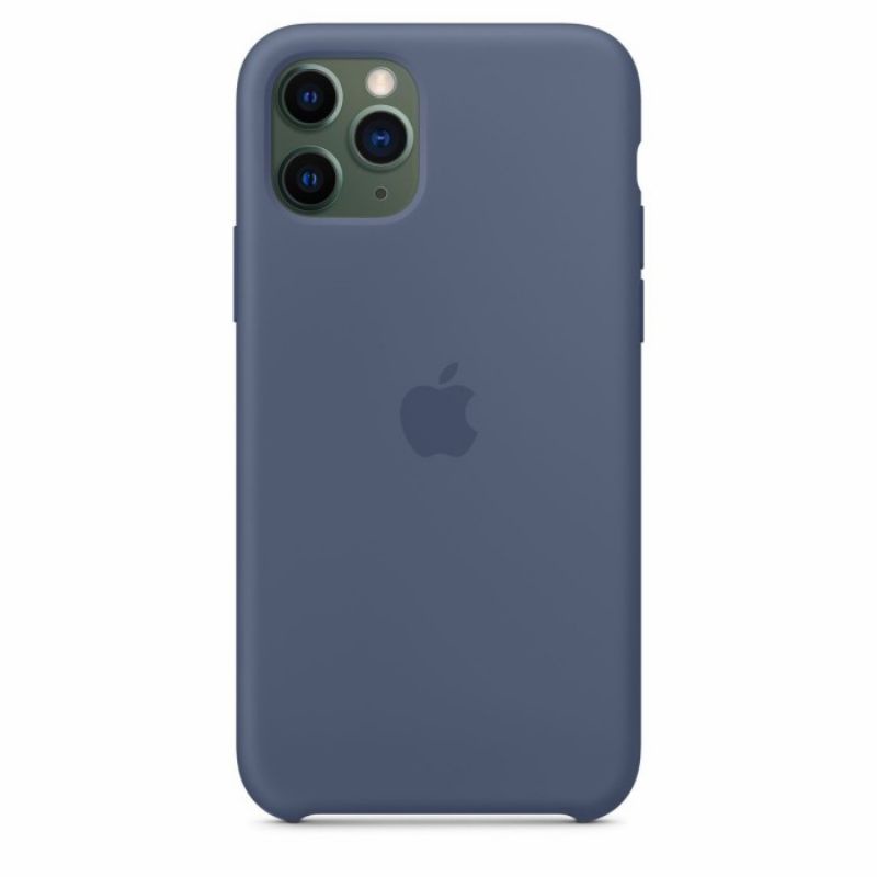 Apple Casing iPhone 11 Pro - Silicone Case Alaskan Blue - Original