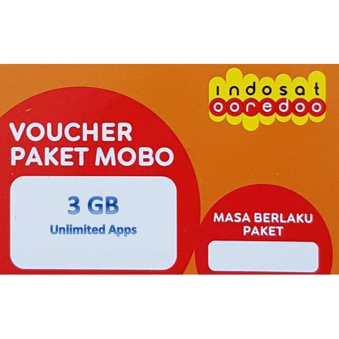VOUCHER 3GB UNLIMITED