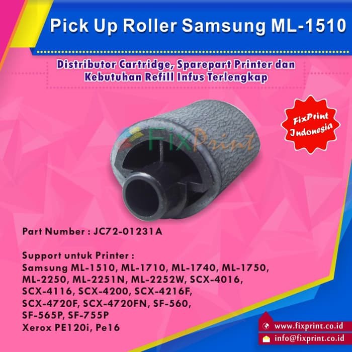 Pick Up roller Samsung ML-1510 ML1710 ML1740 ML1750 ML2250 JC72-01231A