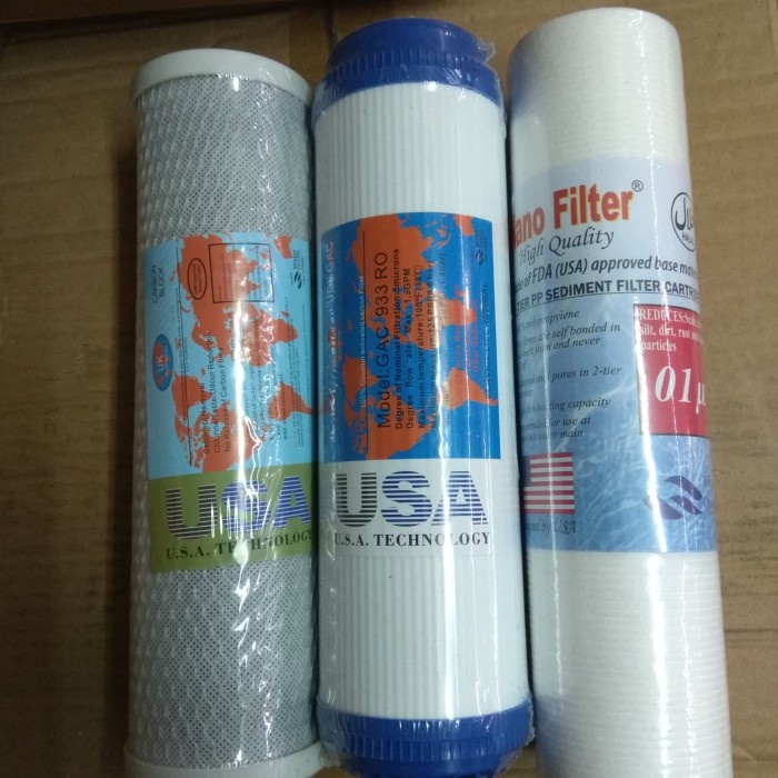 Paket Set Filter Mesin Reverse Osmosis/Paket Filter RO