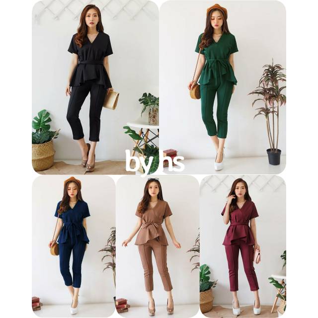 STELAN MELVI SCUBA HS/STELAN SCUBA WANITA/STELAN KIMONO MALVI/BAHAN SCUBA SUPER PREMIUM