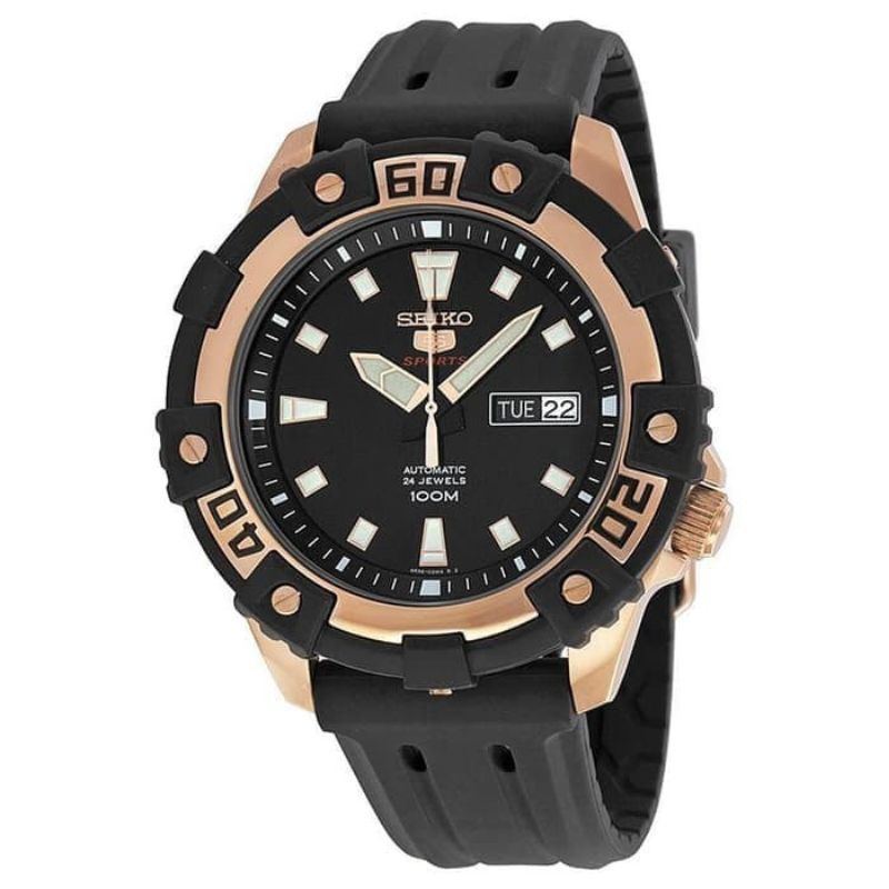 SEIKO 5 AUTOMATIC ORIGINAL SRP480K1/SRP480 ROSE GOLD