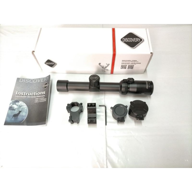 Teleskop/telescope Discovery WG 1.5-5X24 Rifleshcope buntung