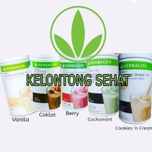 

Shake F1 Nutritional Mix Original - 5 VARIAN RASA HBL