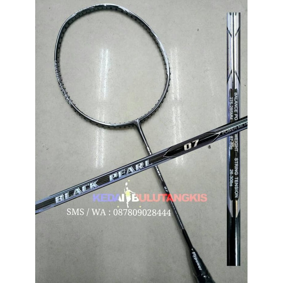 terbaru RAKET FLYPOWER BLACK PEARL 07 ORIGINAL