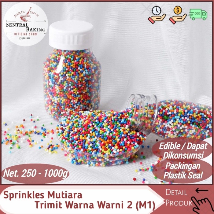

Sprinkle Kue Mutiara Trimit Warna Warni 2 (M1) / Springkel Springkle