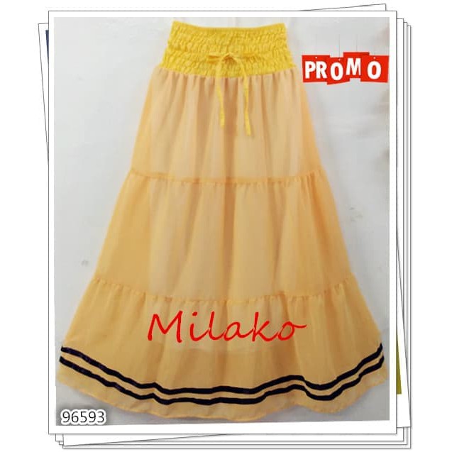 Rok Celana Anak - Basic Skirt Rok Tutu - Rok Anak Perempuan Rok Panjang Anak Perempuan 12-14 Thn