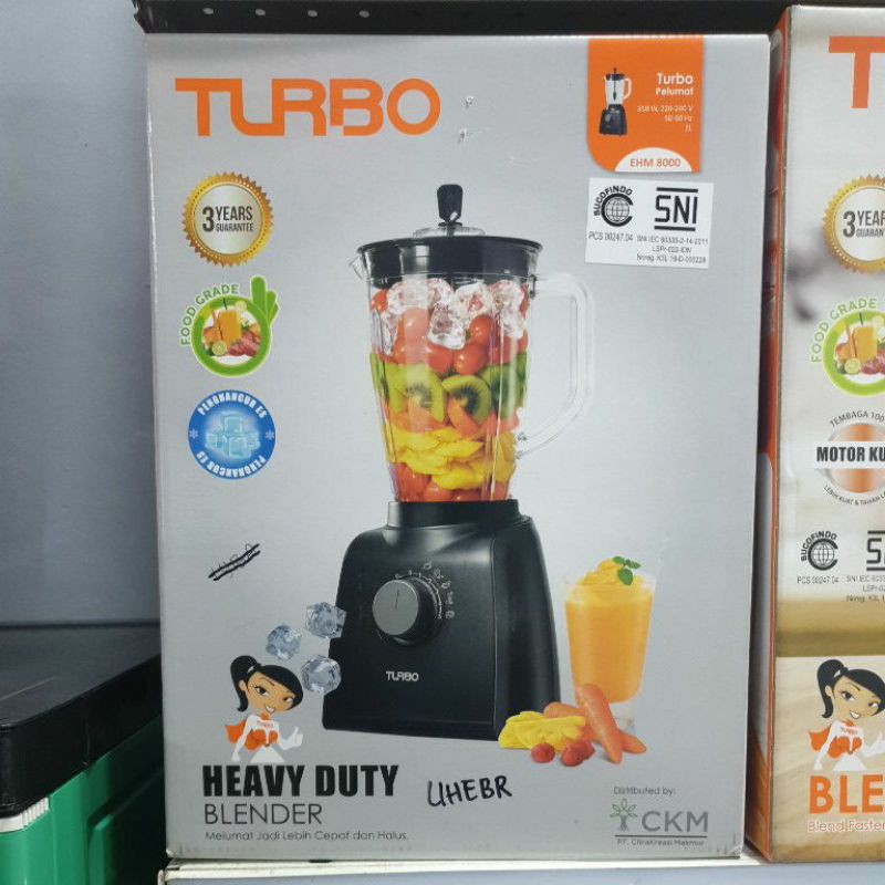 Turbo Heavy Duty Blender 350 Watt 2L